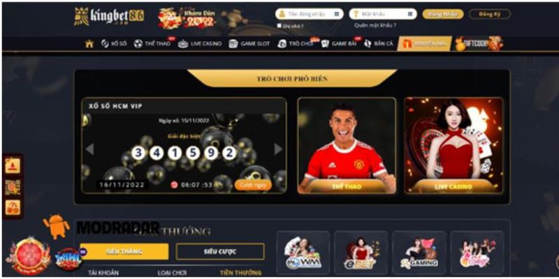 Giới thiệu Kingbet86 về những sảnh cược hot nhất